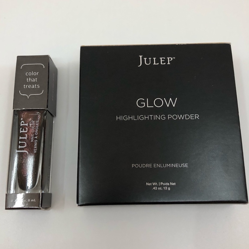 💄 NIB Julep Bundle Glow Highlighter, Nail Polish